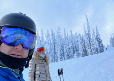 Scott Gelbard Skiing